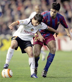 Le Barça se fait surprendre à Mestalla face à Valence