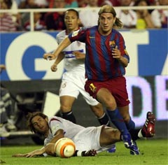 Le FC Séville l'emporte sur le Barça