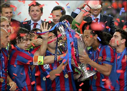 LE BARCA EST CHAMPION D'EUROPE !!!!!